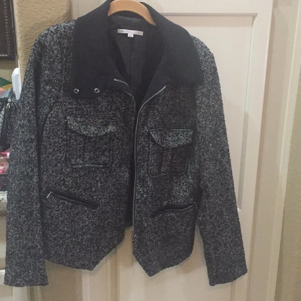 Gap tweed jacket. It’s super cute